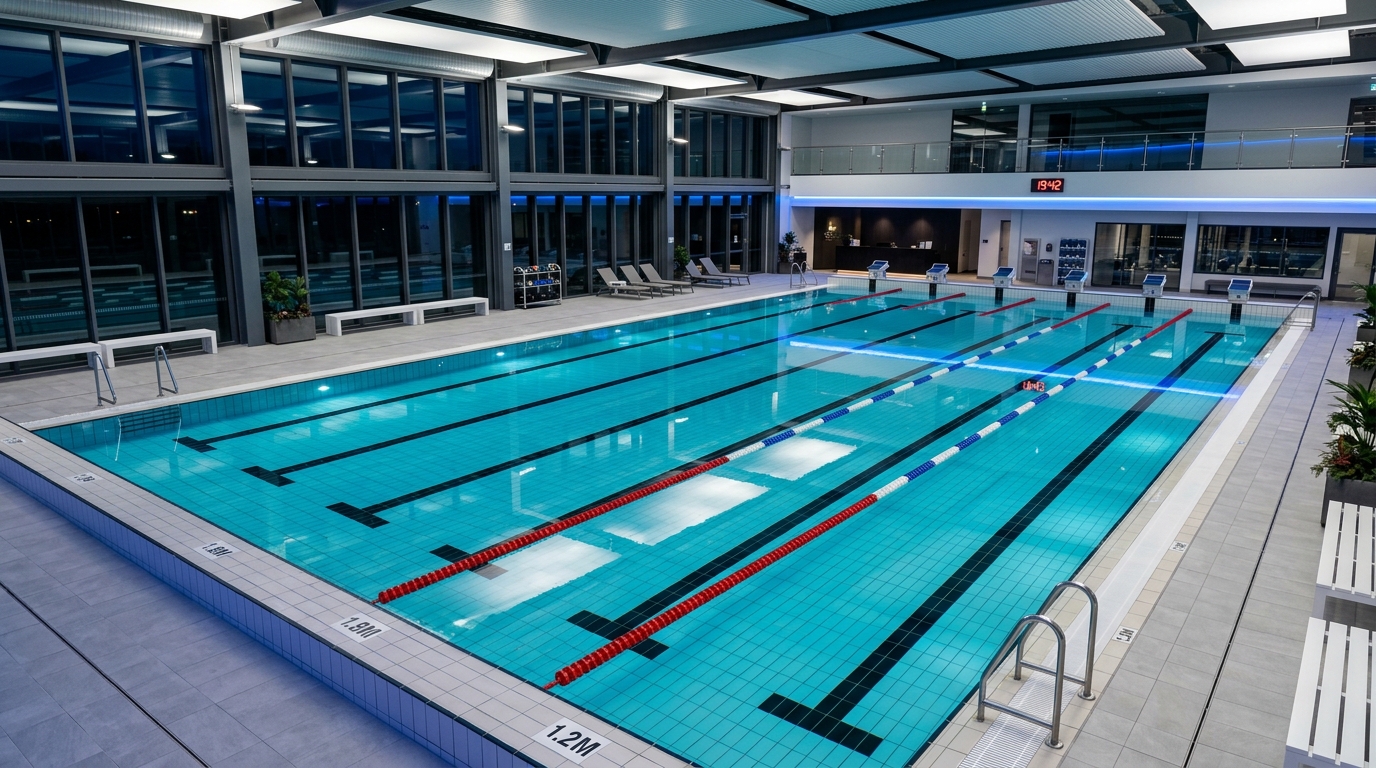 Premium Swimming Pool at MKB Fitness Academy